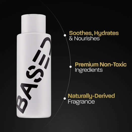BASED Body Wash - side angle for men UK