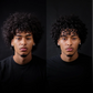 BASED Curl Mousse - side angle for men UK
