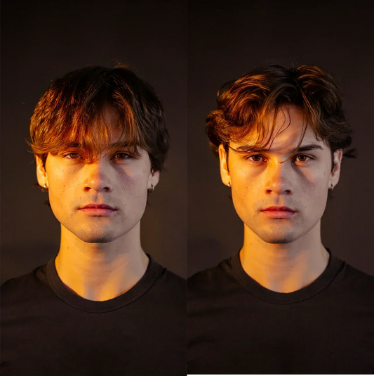 BASED Texture Powder - side angle for men UK